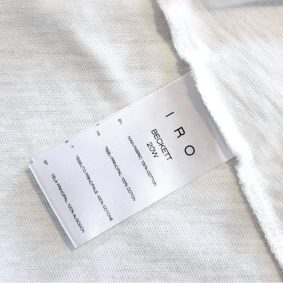 IRO EUC Beckett Dress in White Size S - Picture 7 of 7